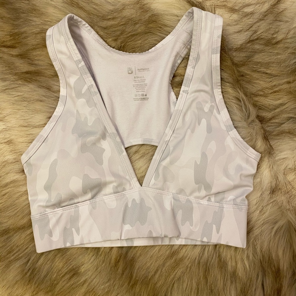 Buffbunny Eclipse Sports Bra - Snow Camo XS